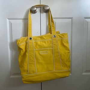 Vera Bradley large canvas beach bag